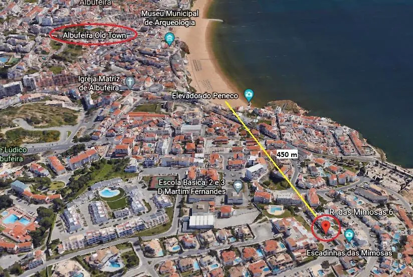 #016 T2 Windmill By Home Holidays Albufeira Portugal
